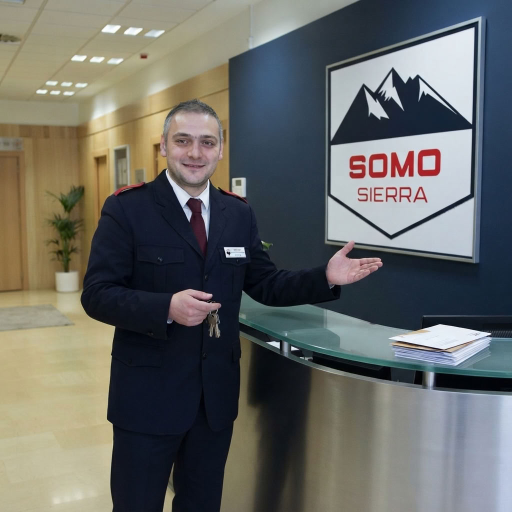 Servicios de conserjería y control de accesos